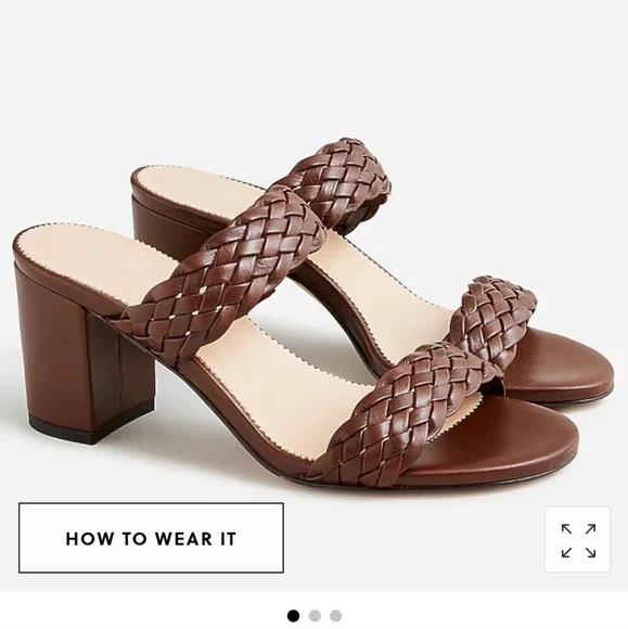 NWT J Crew Italian Leather Sandal - Picture 3 of 7